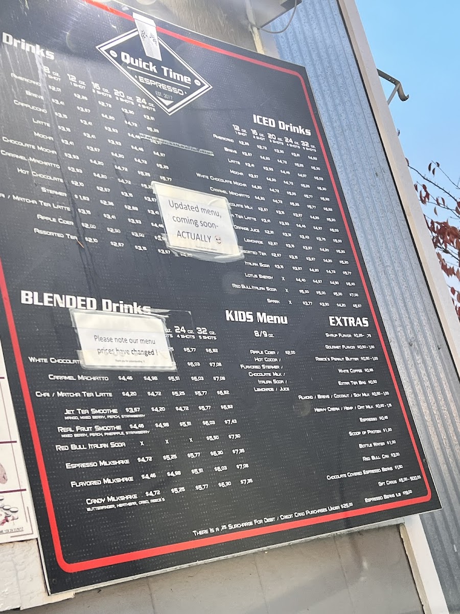 Menu Quick Time Espresso-3