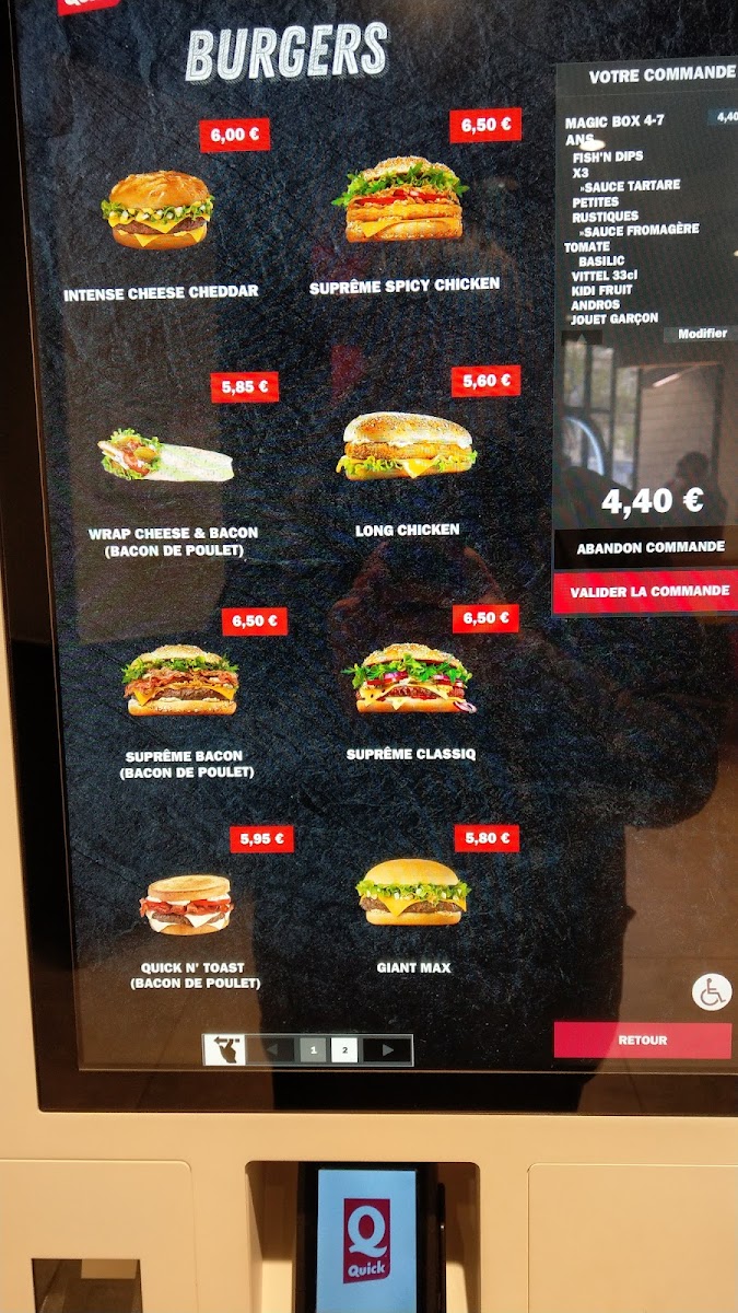 Menu Quick-4