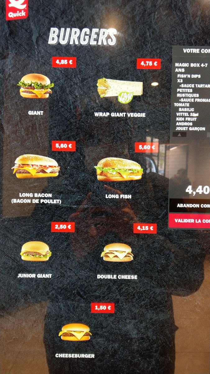 Menu Quick-5