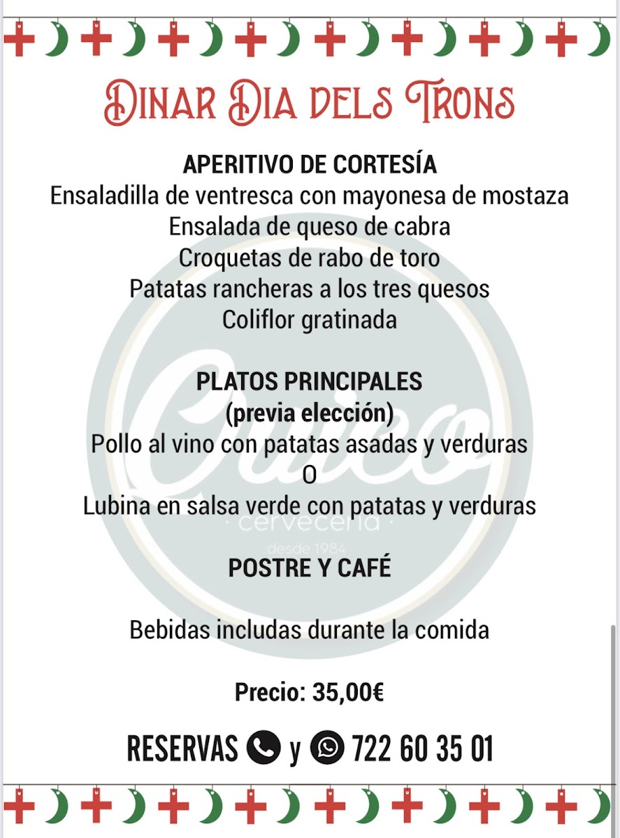 Menu Quico Cervecería-9