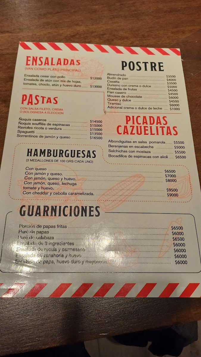 Menu Quilmes Restaurant-2