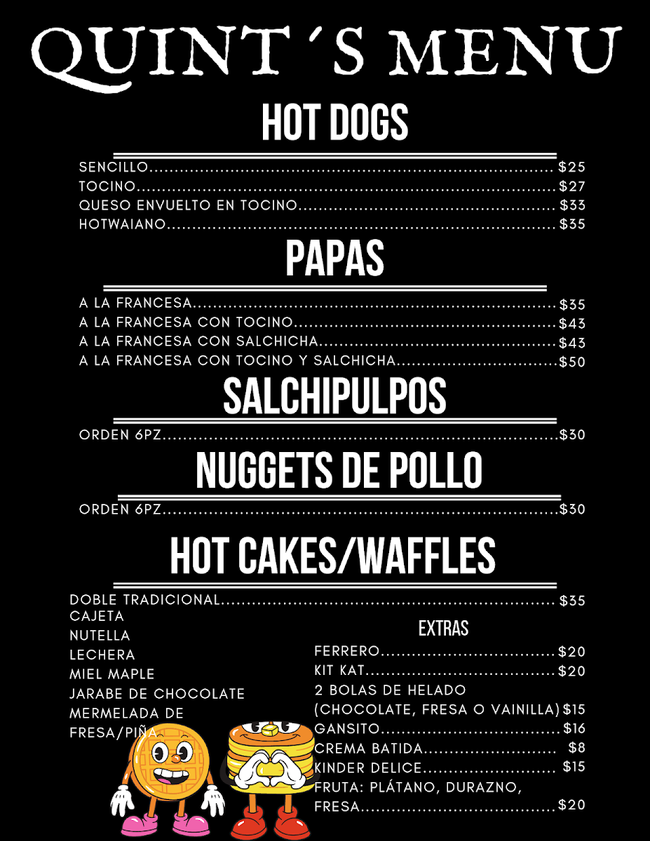 Menu Quint's Shoppe-5