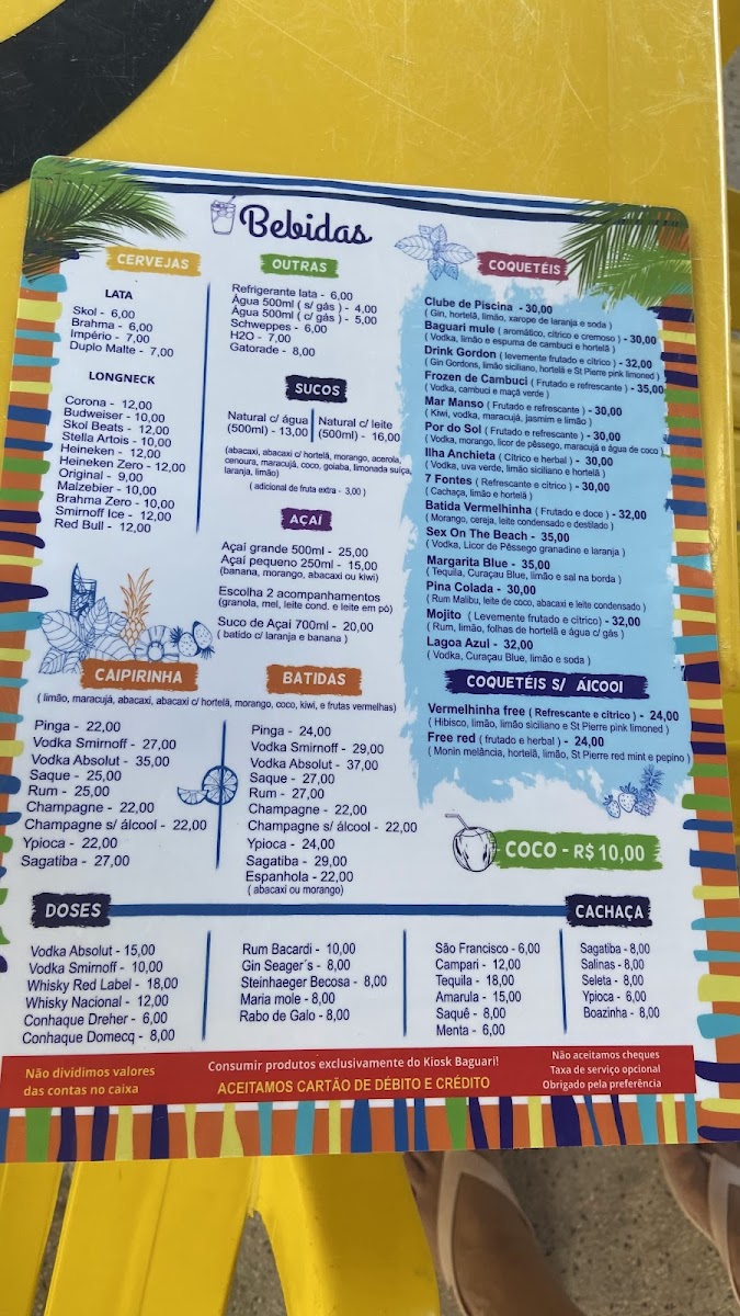 Menu Quiosque Baguari-1