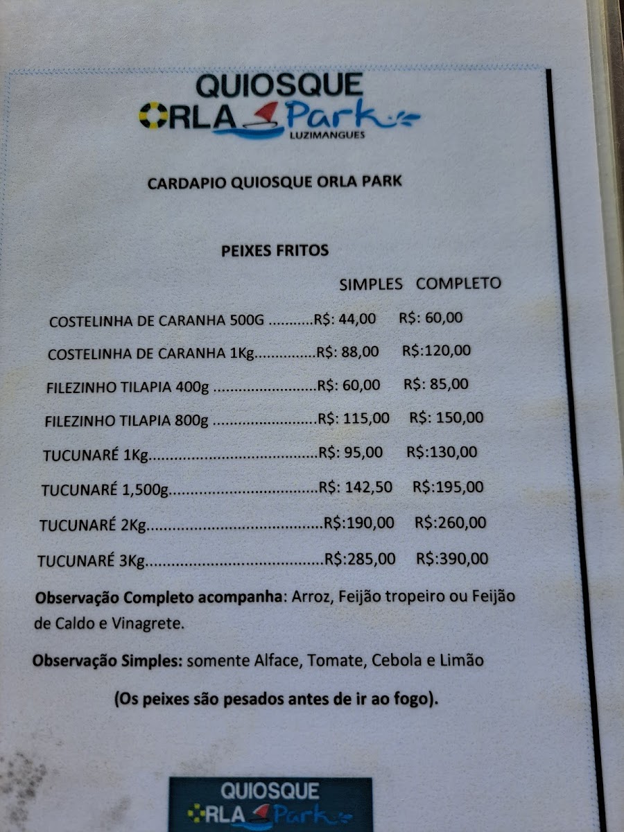 Menu Quiosque Orla Park - Luzimangues-6
