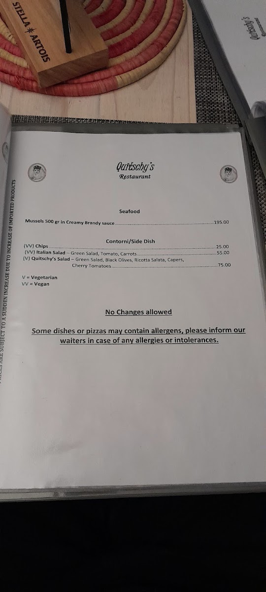 Menu Quitschy's Pizza Restaurant-10