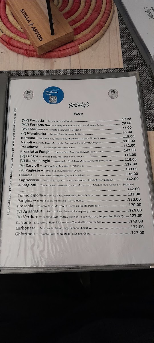 Menu Quitschy's Pizza Restaurant-6