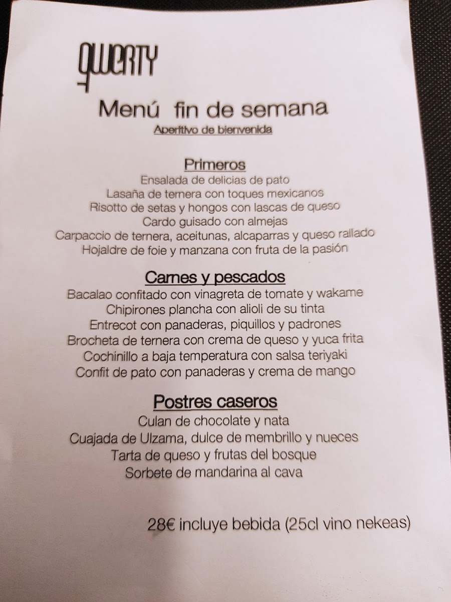 Menu Qwerty-7