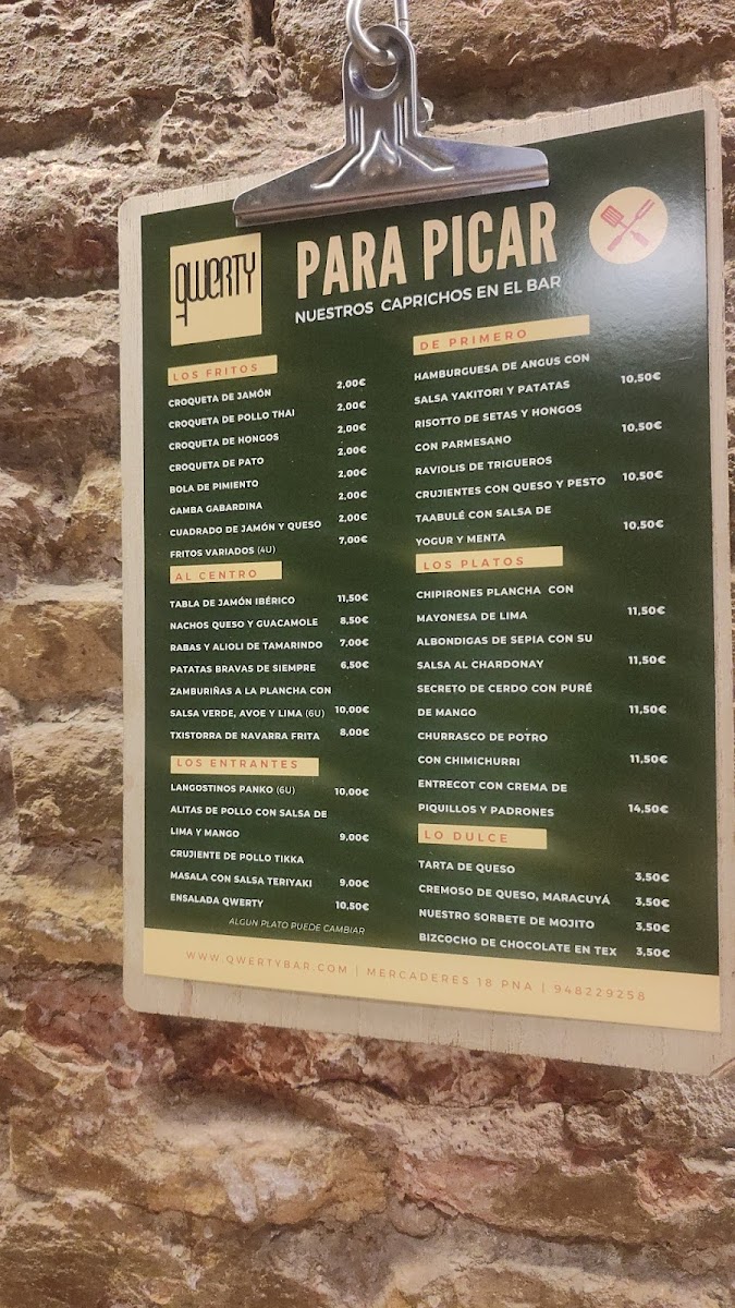 Menu Qwerty-8