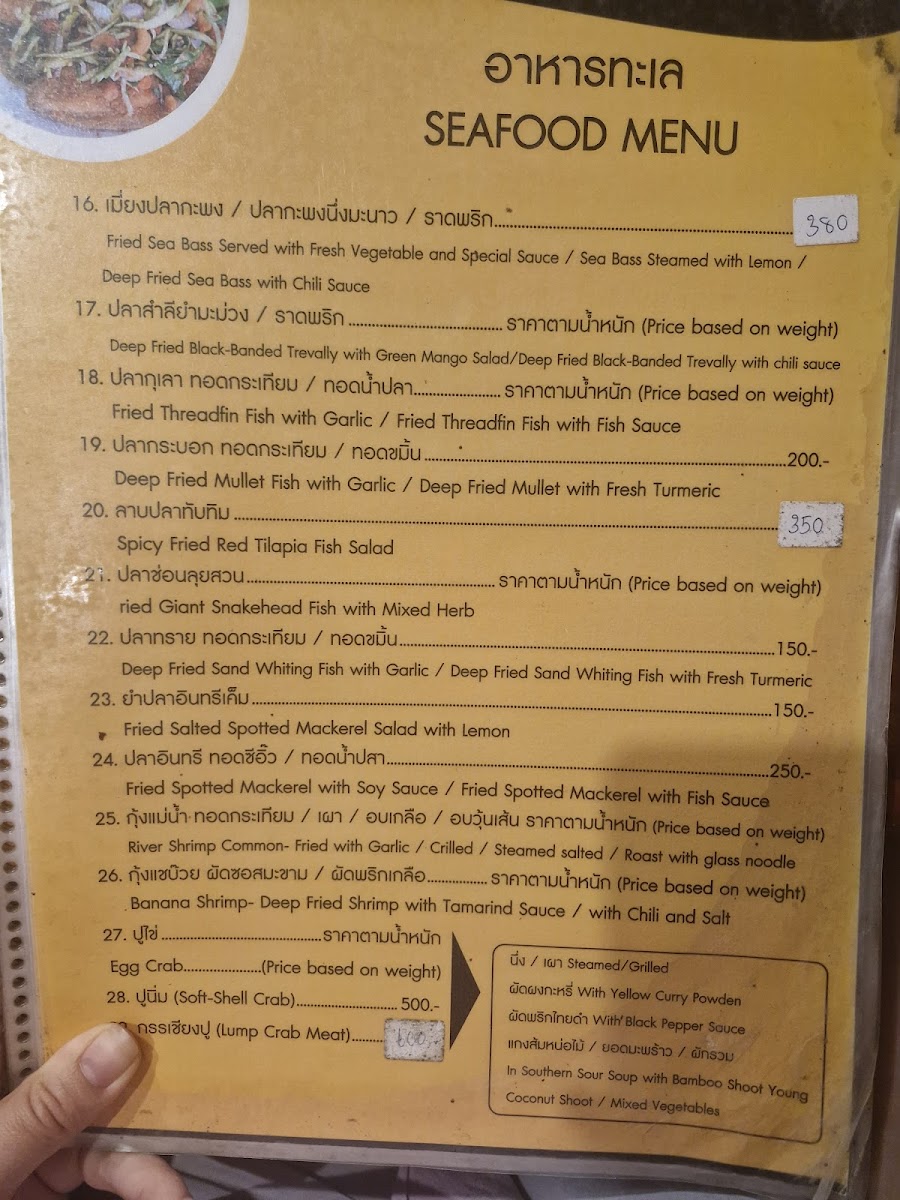 Menu Rabiang Mai Restaurant-1