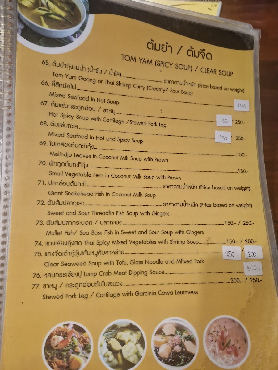 Menu Rabiang Mai Restaurant-2