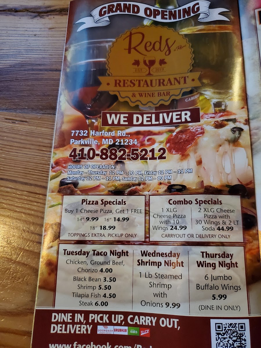 Menu Racers' Restaurant-9