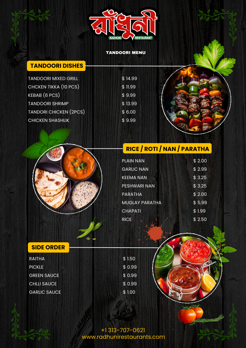 Menu Radhuni Restaurant-3