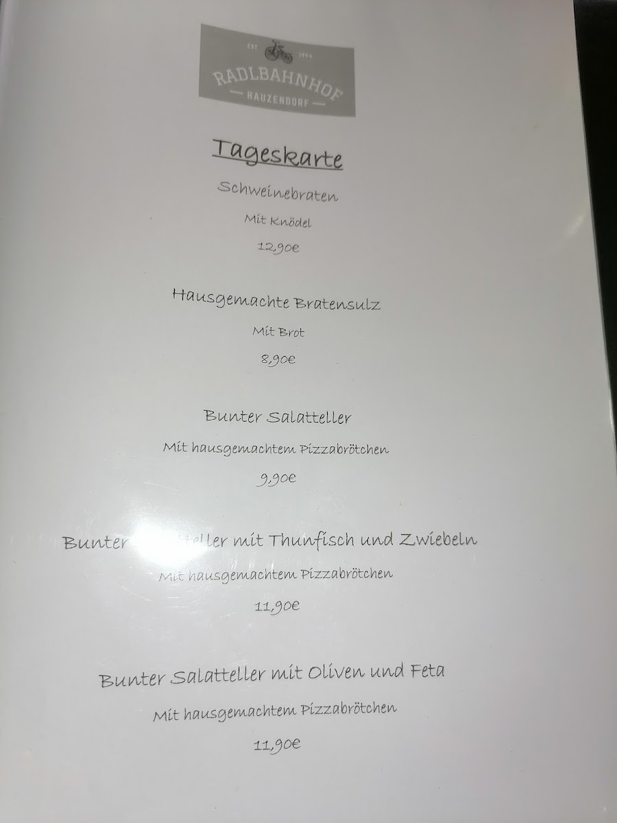 Menu Radlbahnhof Hauzendorf-1