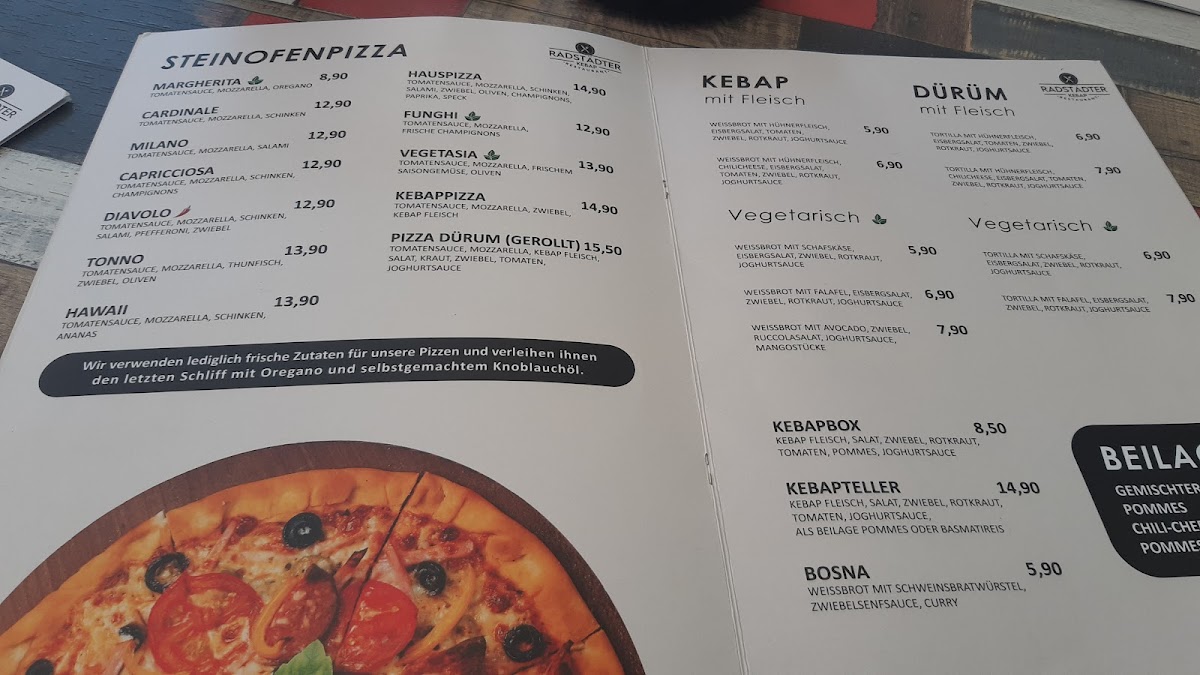 Menu Radstädter Kebap Restaurant-5