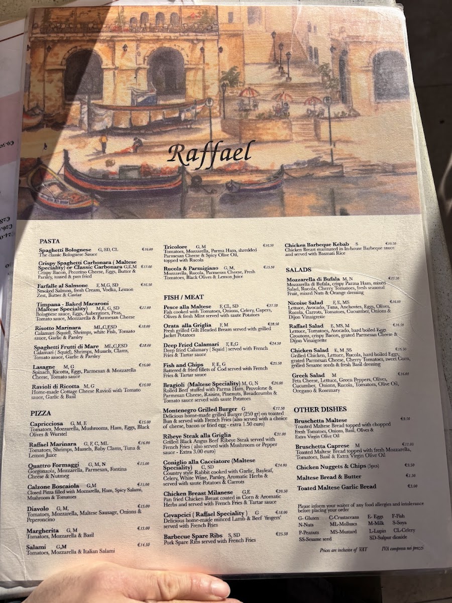 Menu Raffael Restaurant-1