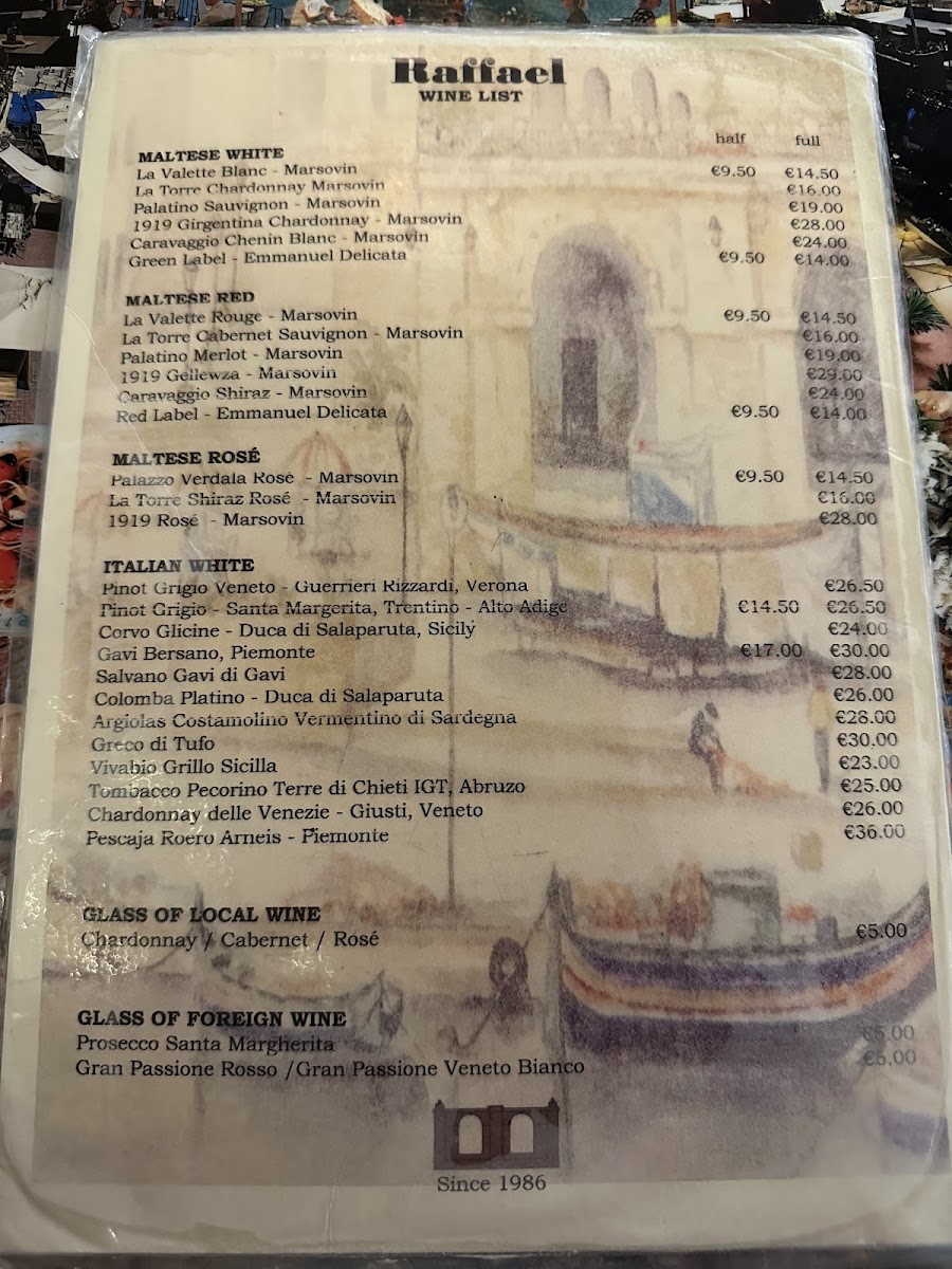 Menu Raffael Restaurant-7