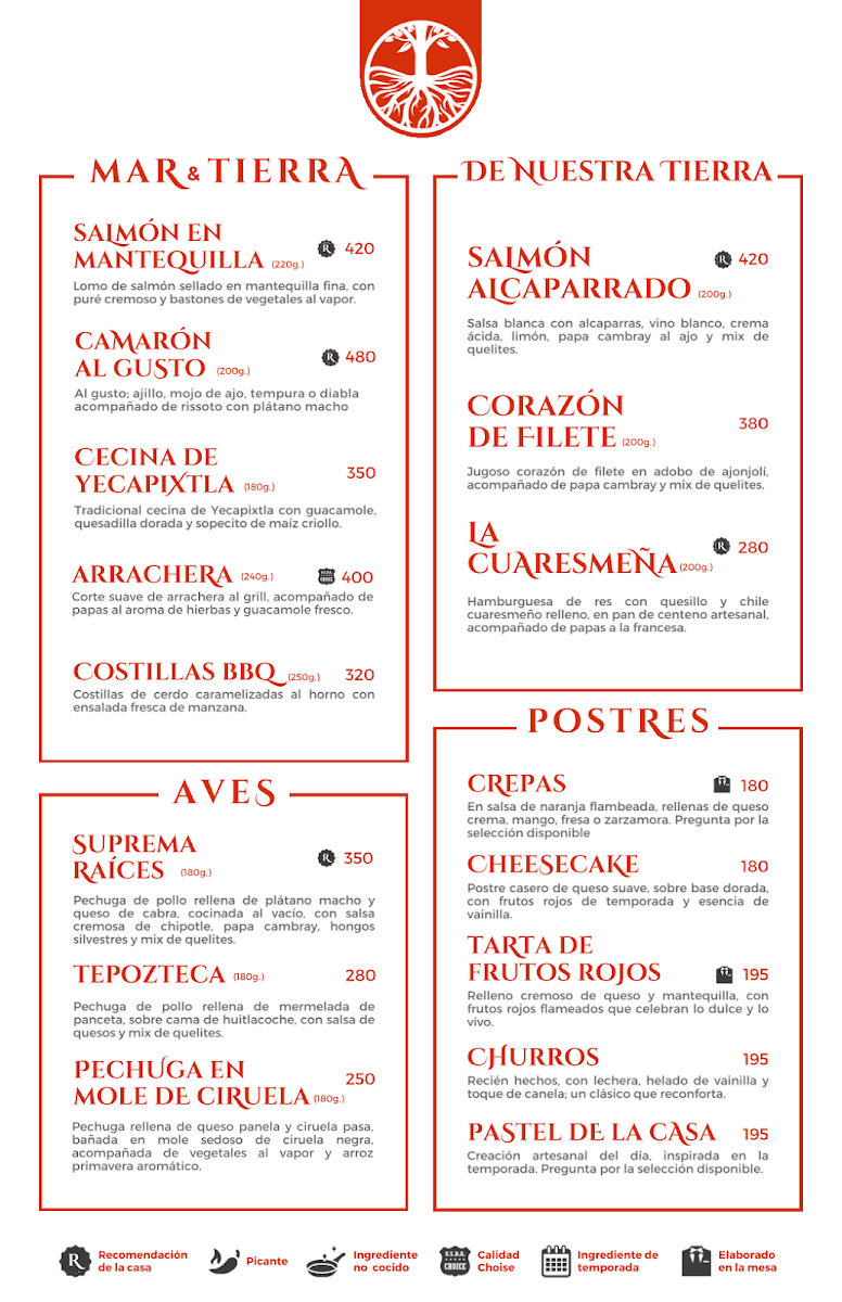 Menu Raíces Restaurant-4
