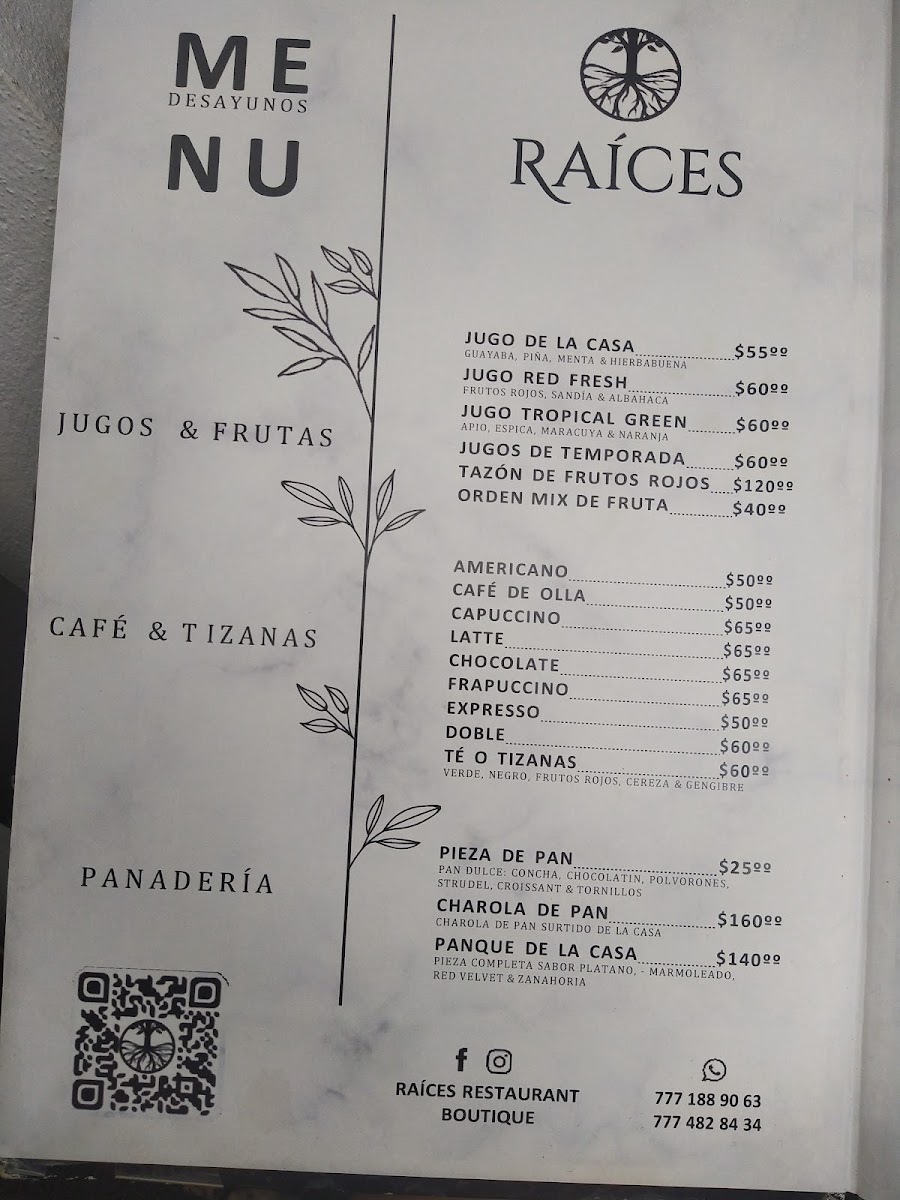 Menu Raíces Restaurant-9