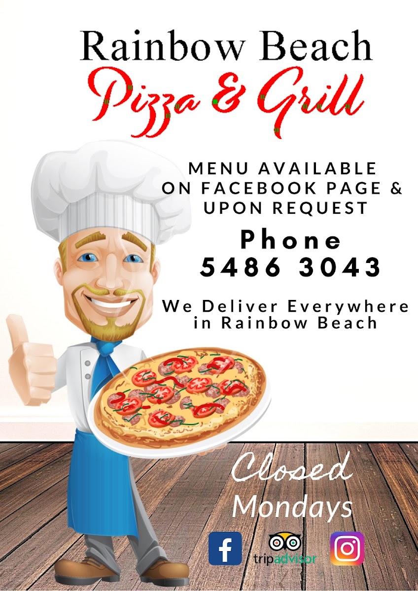 Menu Rainbow Beach Pizza-10