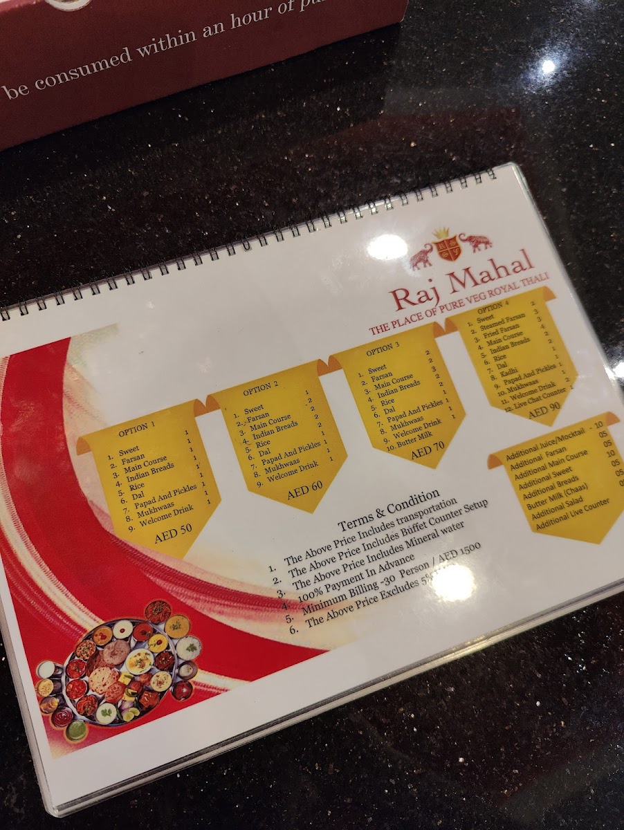 Menu Raj Mahal Restaurant-10