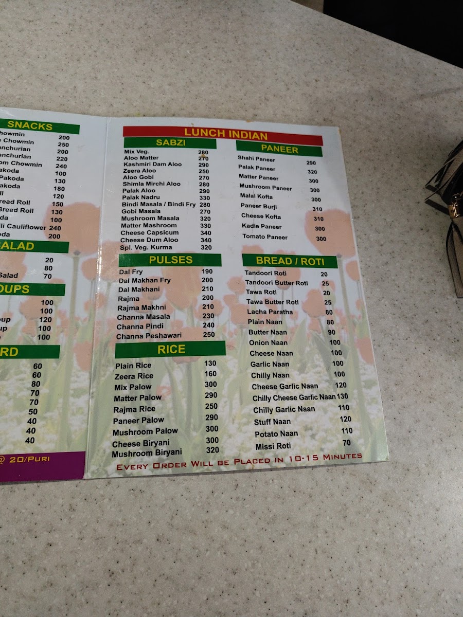 Menu Raja Dhaba-1