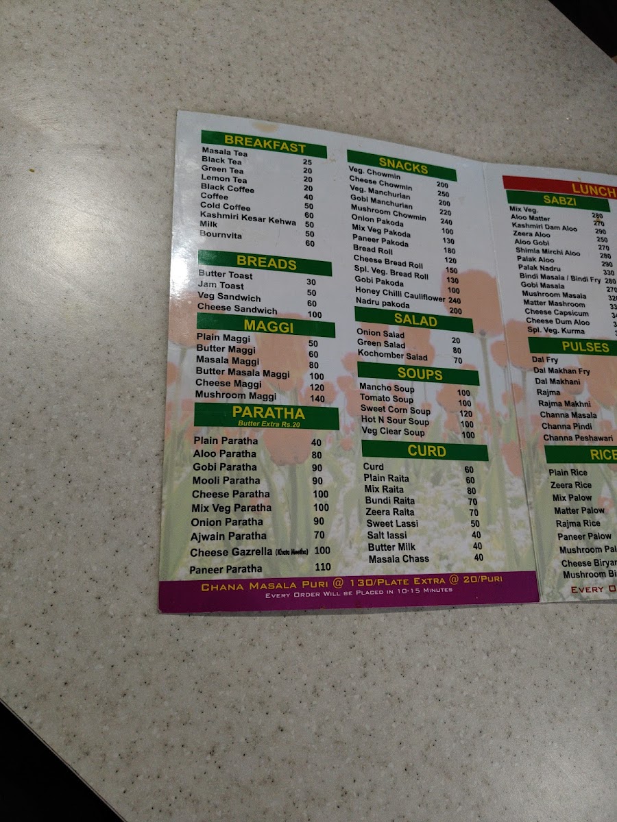 Menu Raja Dhaba-3