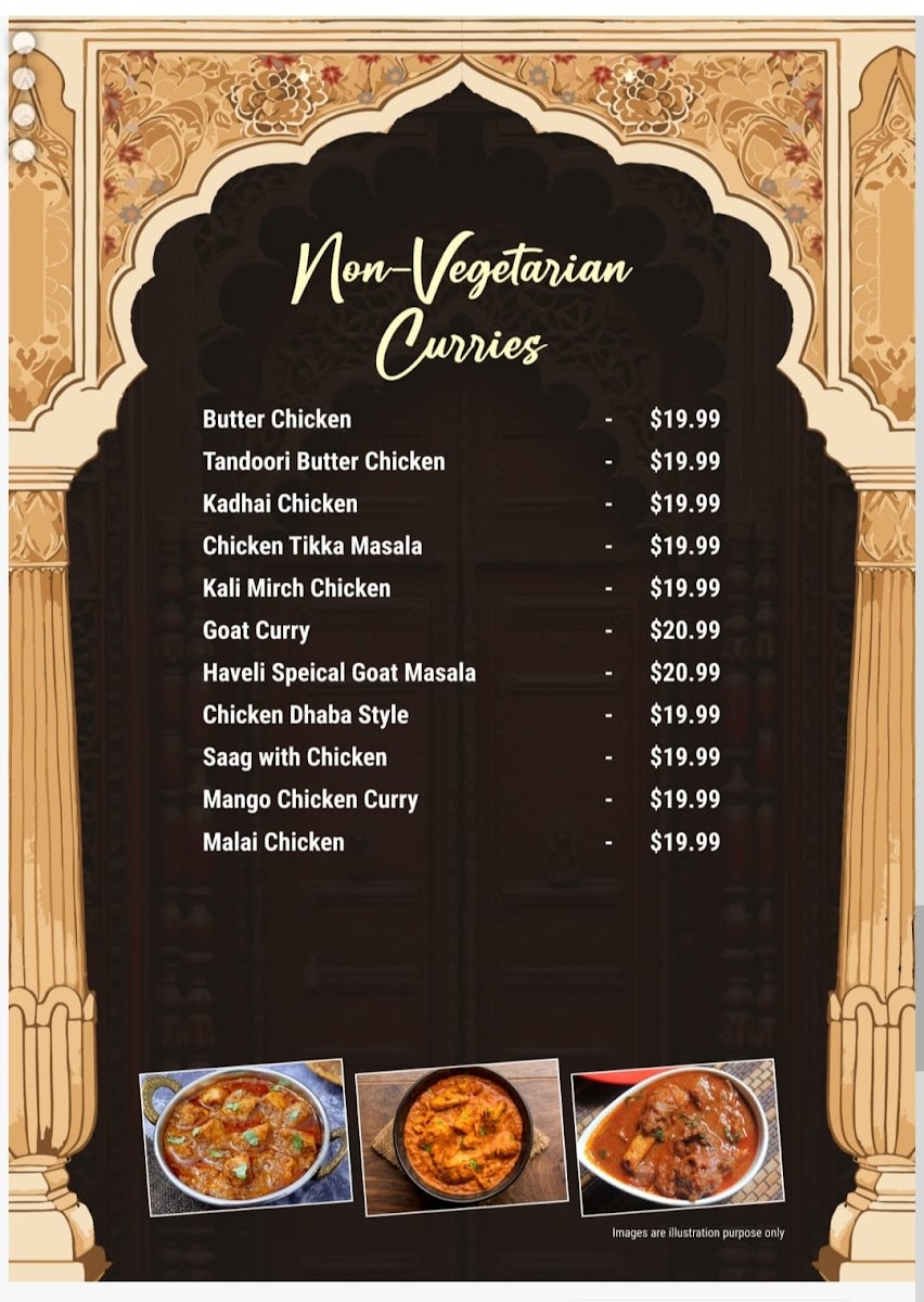 Menu Raja Haveli Function Hall-3