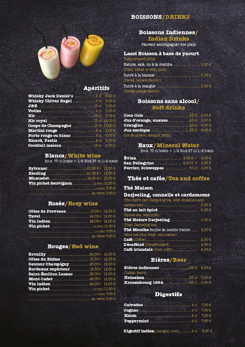 Menu Rajasthan Restaurant-2