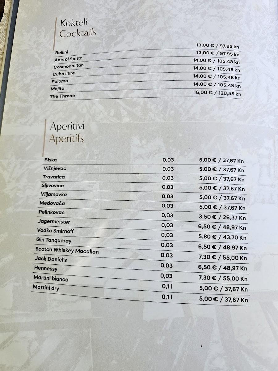 Menu Rajski Vrt - Eden Garden Restaurant-1