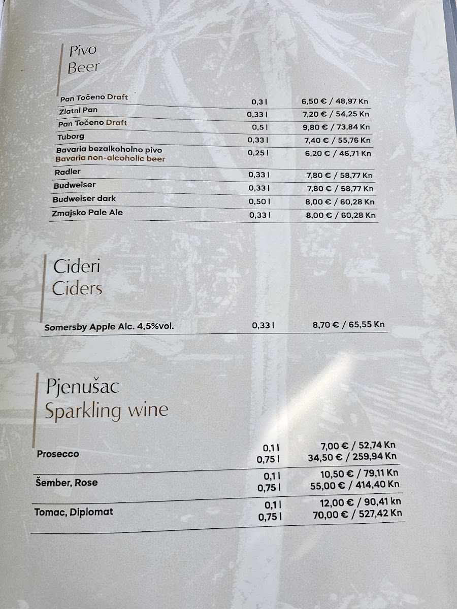 Menu Rajski Vrt - Eden Garden Restaurant-2