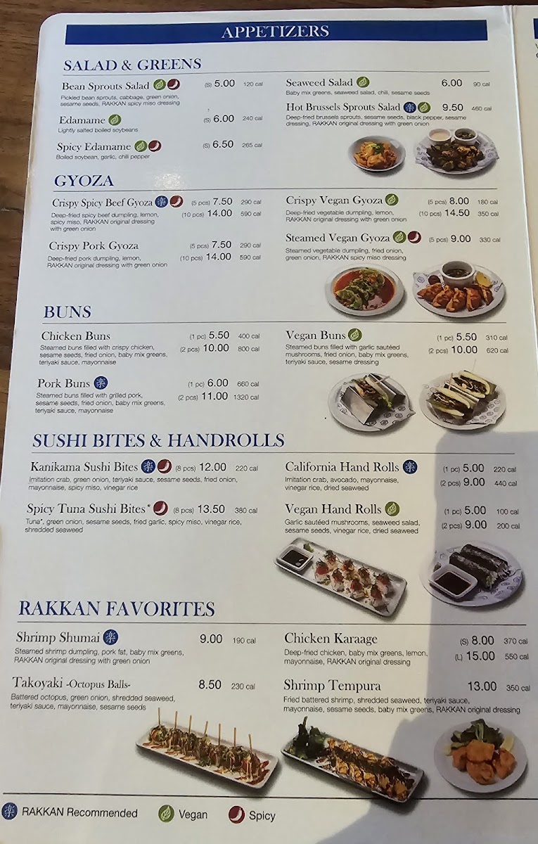 Menu Rakkan Ramen - Coppell-4