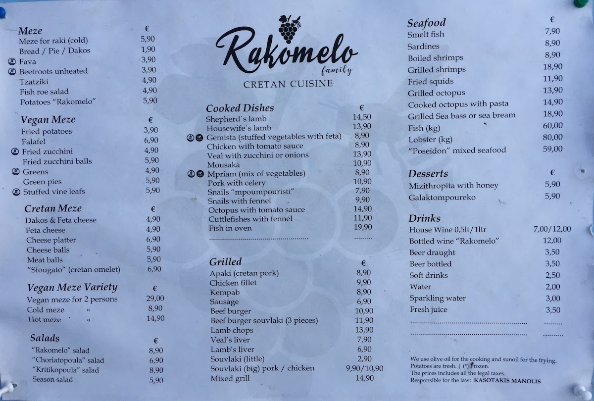 Menu Rakomelo Cretan Cuisine-7
