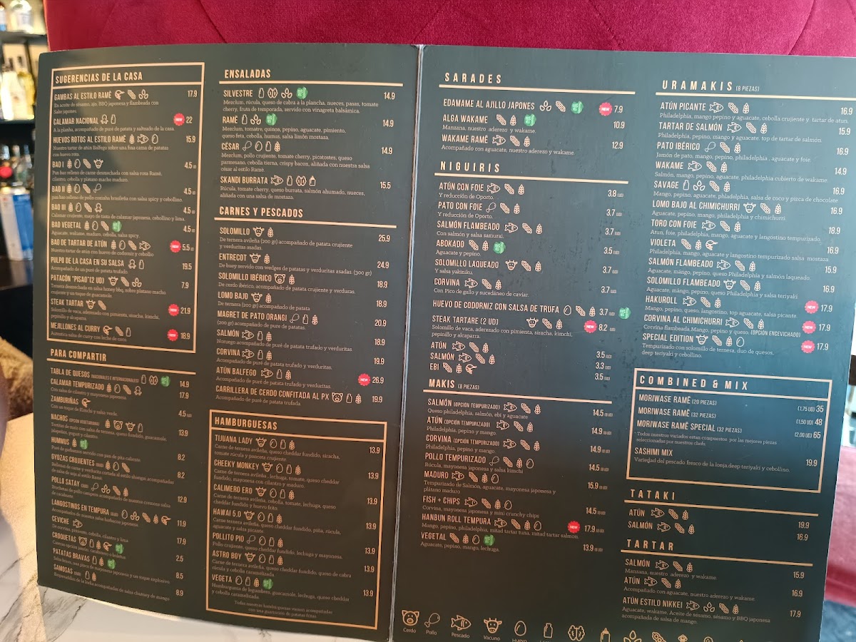 Menu Ramë Restaurant And Cocktails Bar - Torrevieja-1