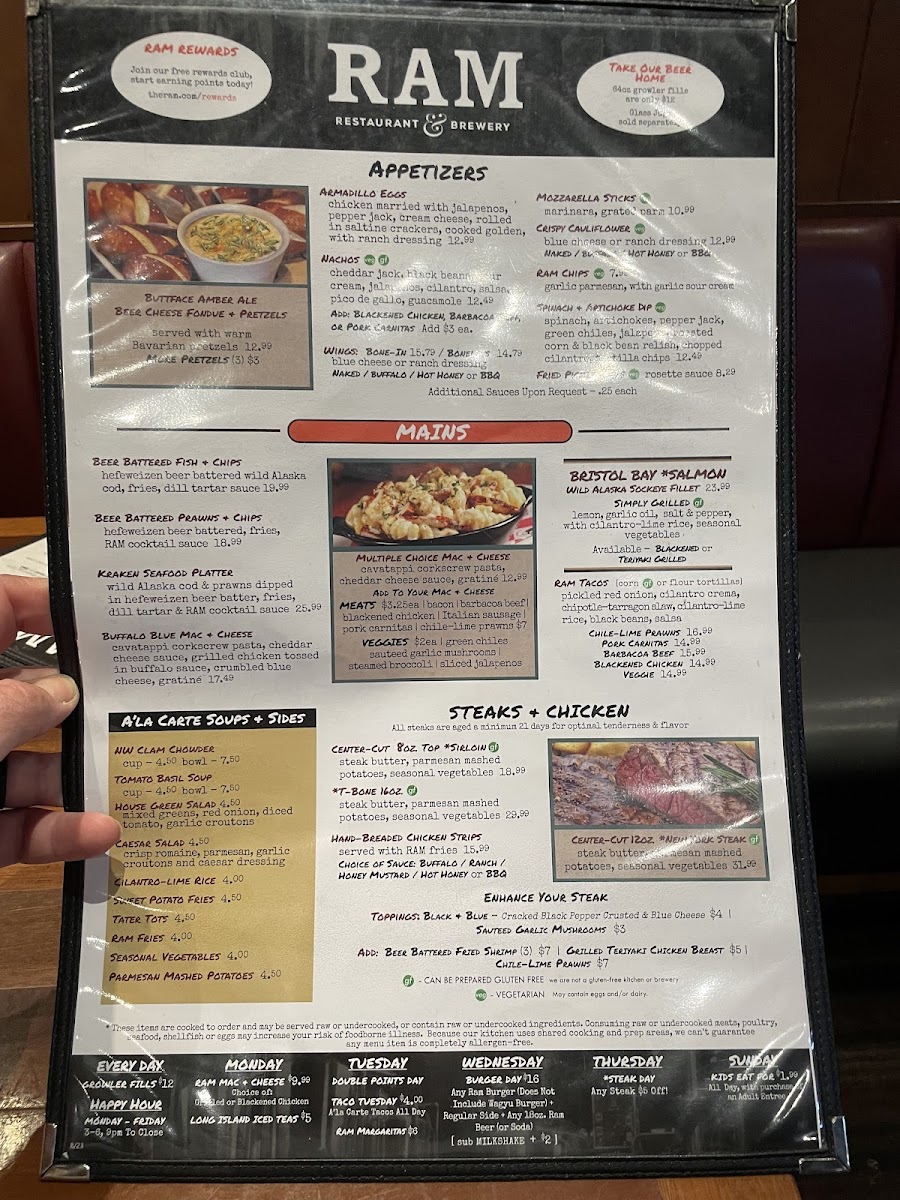 Menu Ram Restaurant & Brewery-3