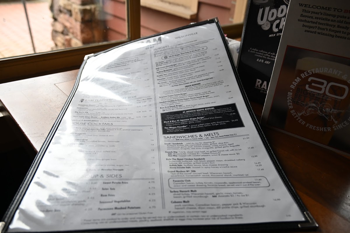 Menu Ram Restaurant & Brewery-4