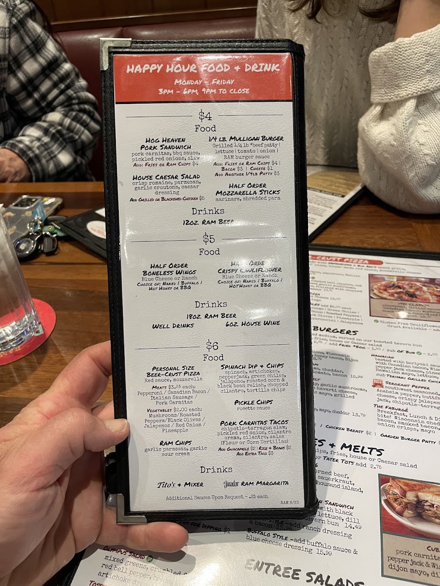 Menu Ram Restaurant & Brewery-6