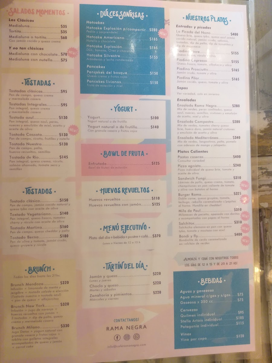 Menu Rama Negra Hogar De Café-10