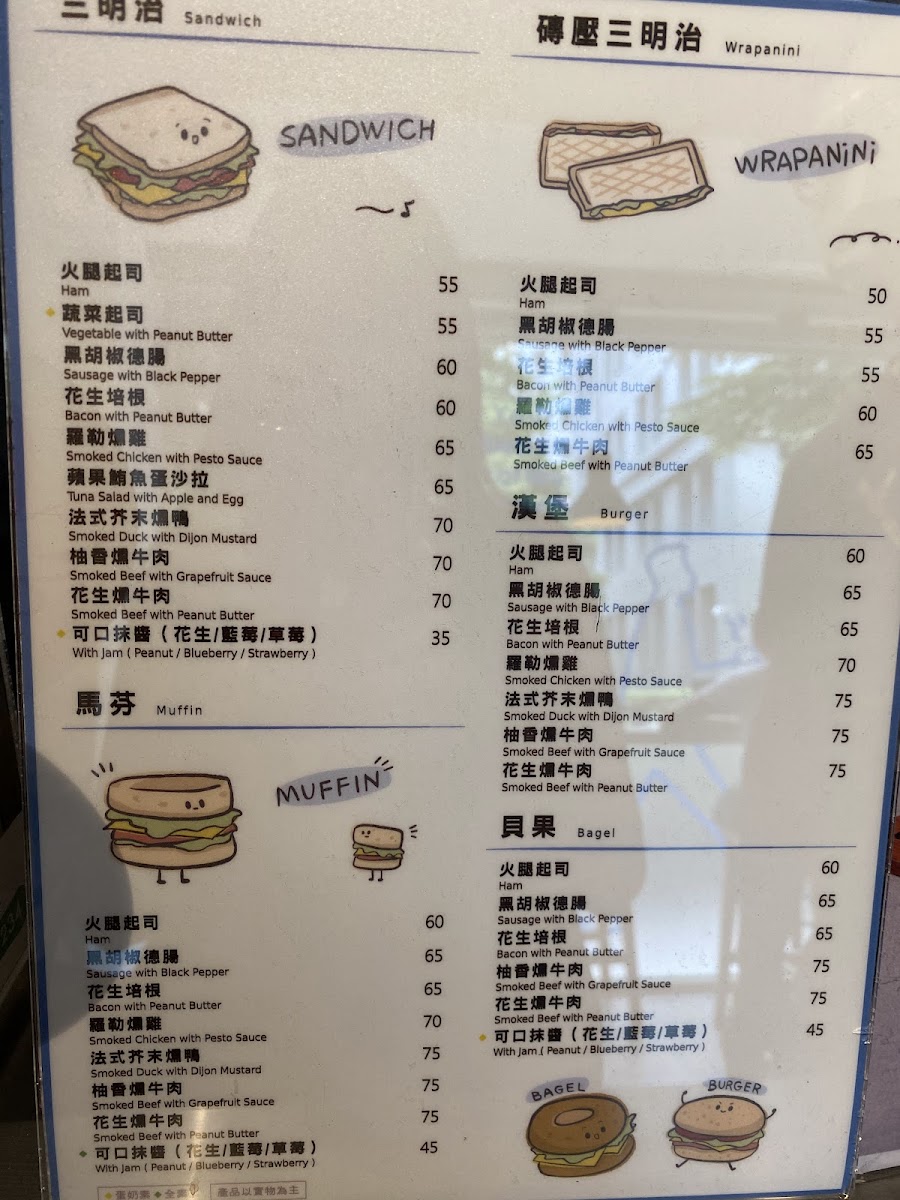 Menu Ramblecafé漫步藍咖啡-信義松勤店-7