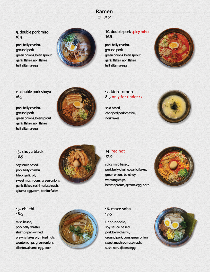 Menu Ramen Bella Poco-2