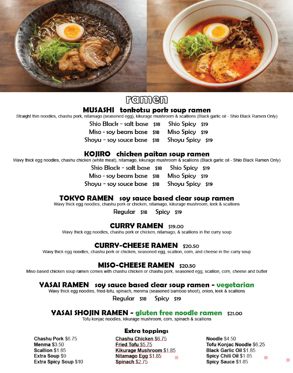 Menu Ramen Ku-Raku-1