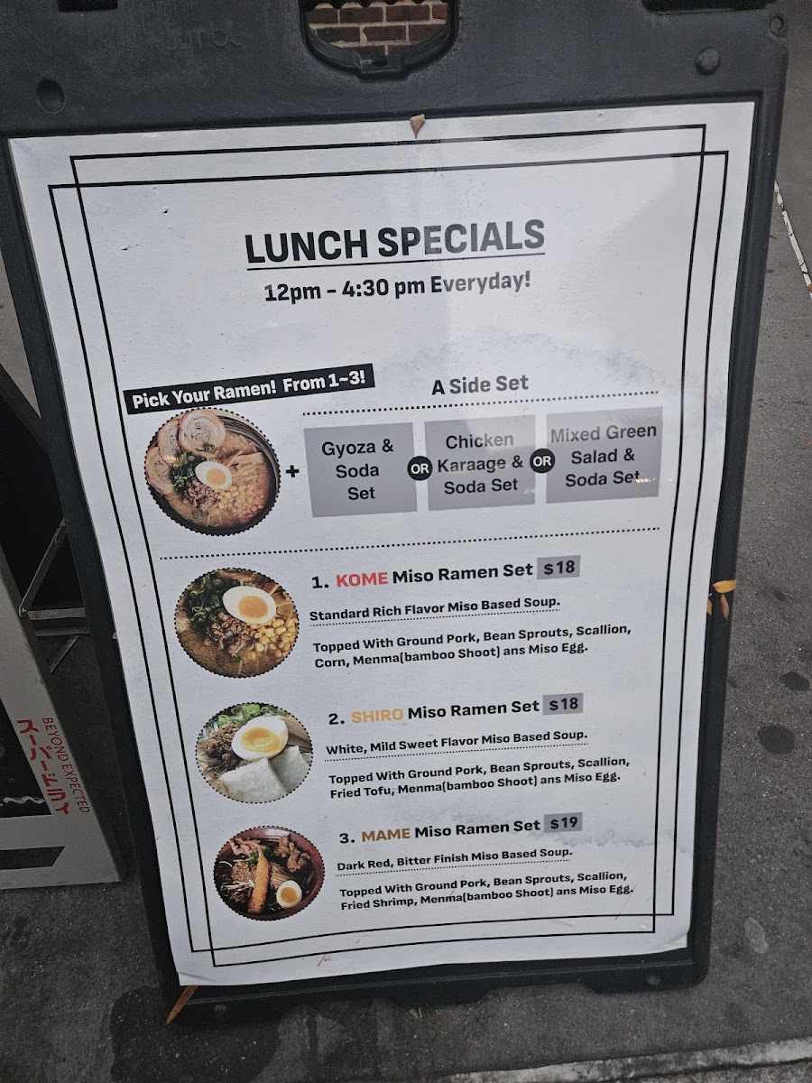 Menu Ramen Misoya West Village-5