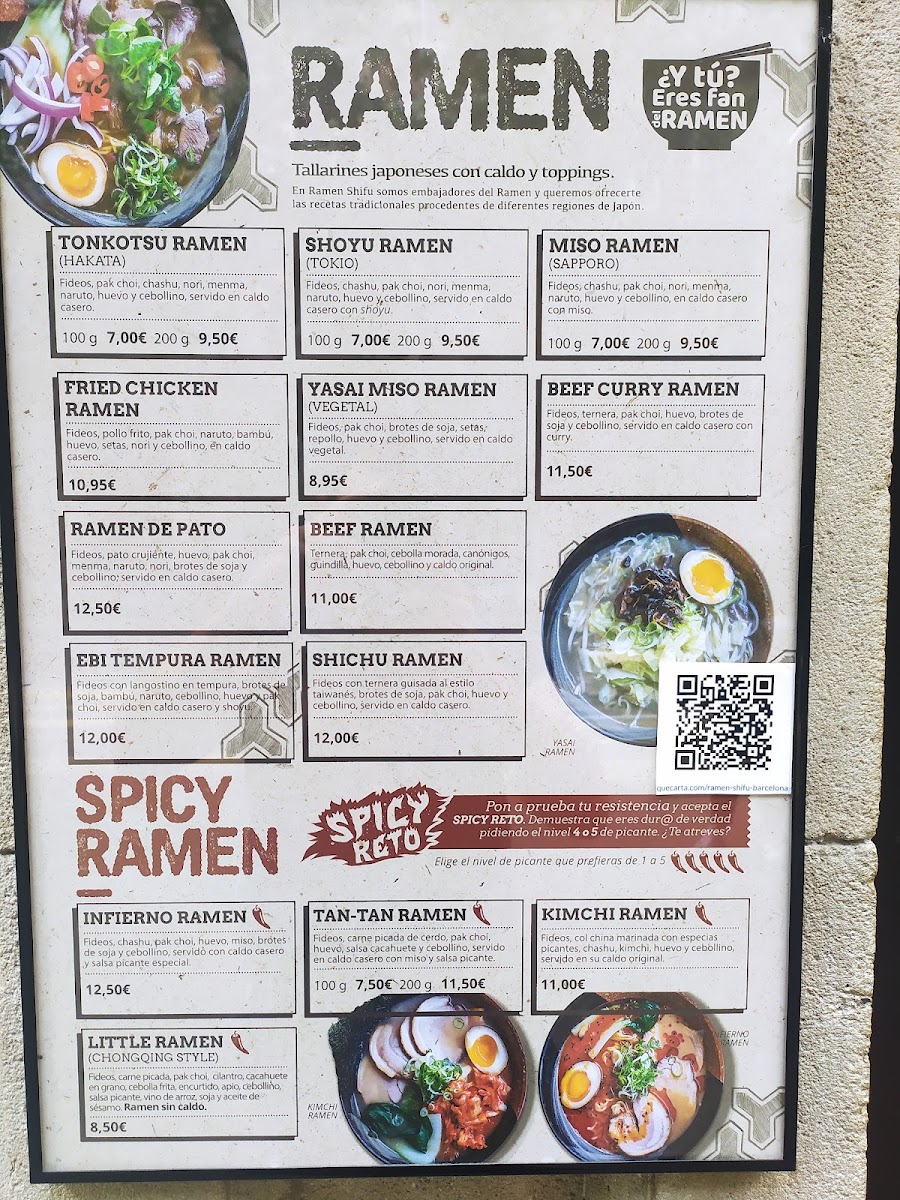 Menu Ramen Shifu | Consell De Cent-1