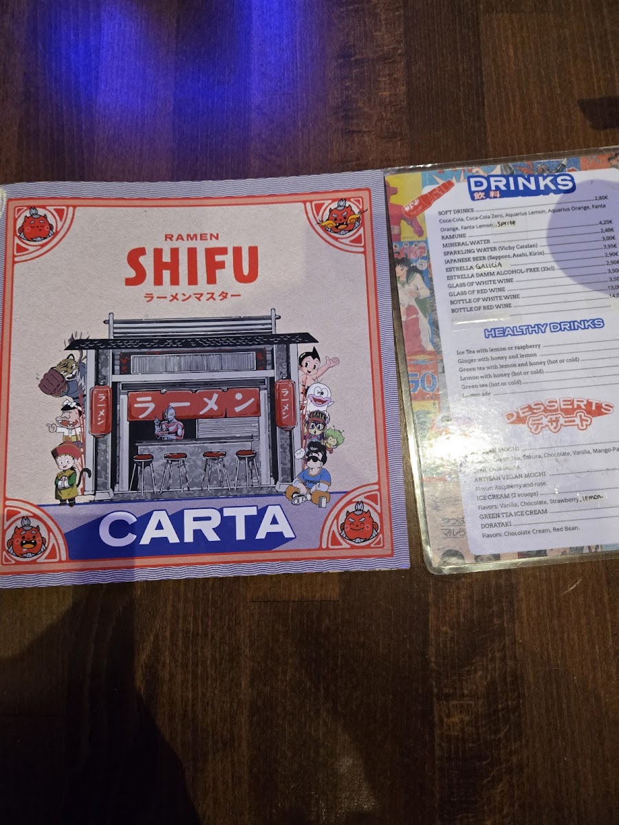 Menu Ramen Shifu | Consell De Cent-4