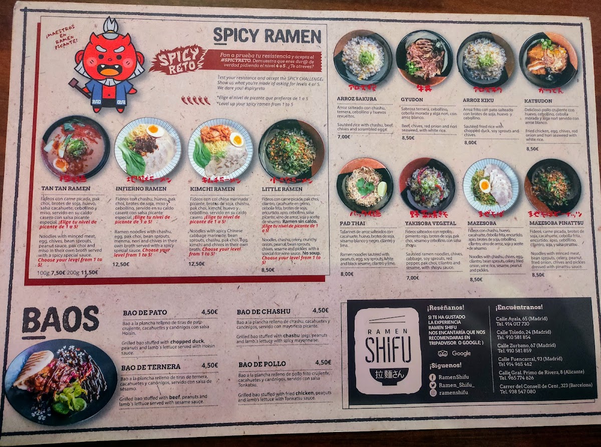 Menu Ramen Shifu | Consell De Cent-8