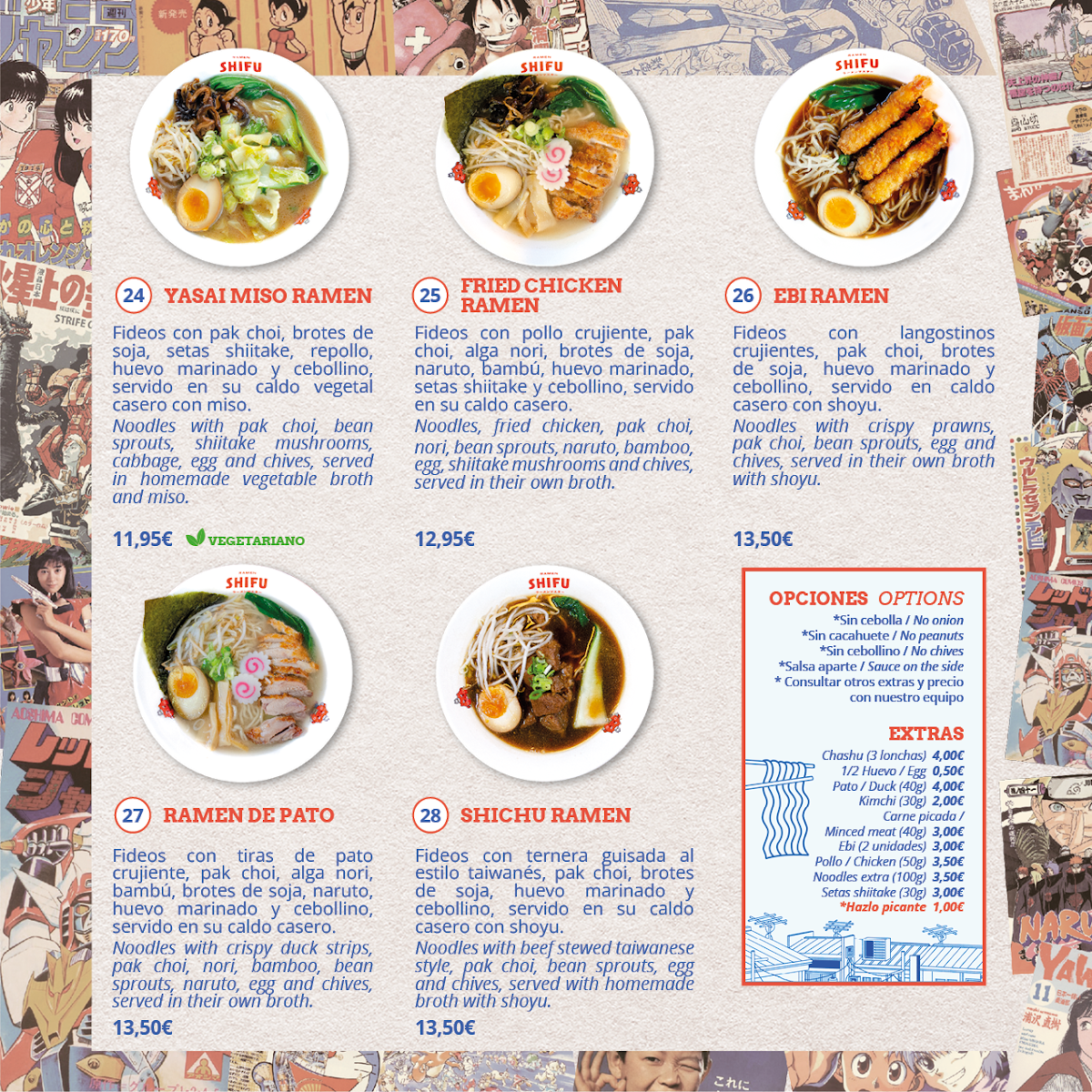 Menu Ramen Shifu - Indautxu-1
