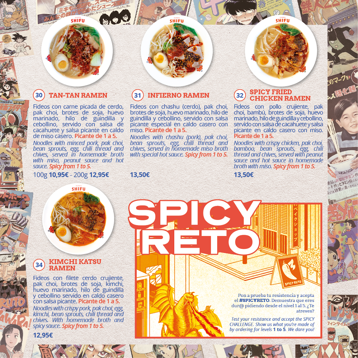 Menu Ramen Shifu - Indautxu-5