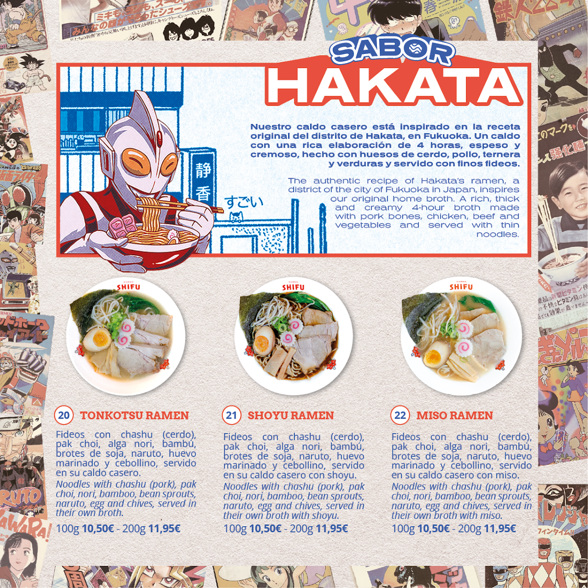 Menu Ramen Shifu - Indautxu-8