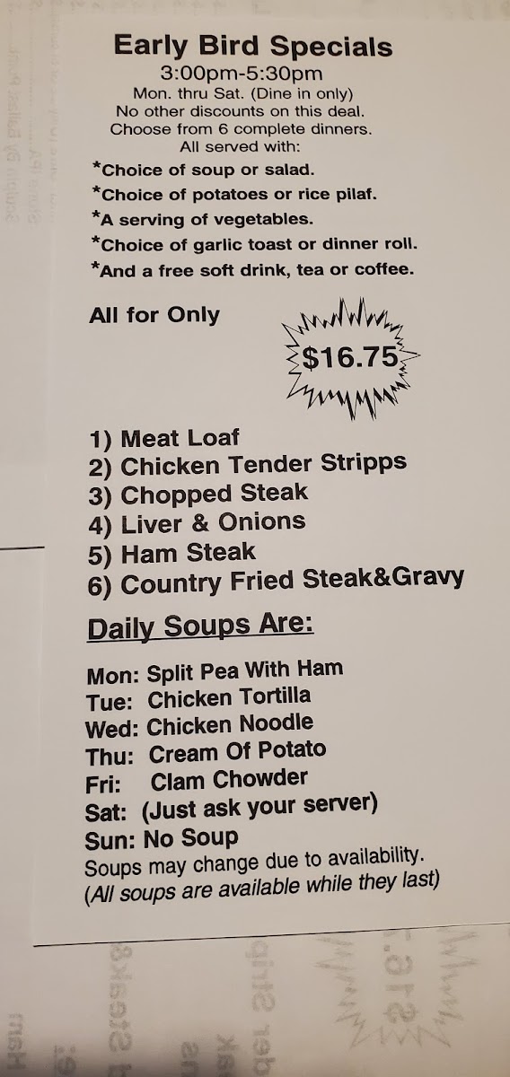 Menu Ranch House Restaurant-9