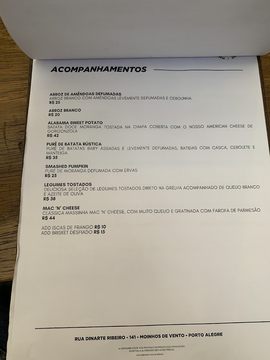 Menu Rancho 141-2