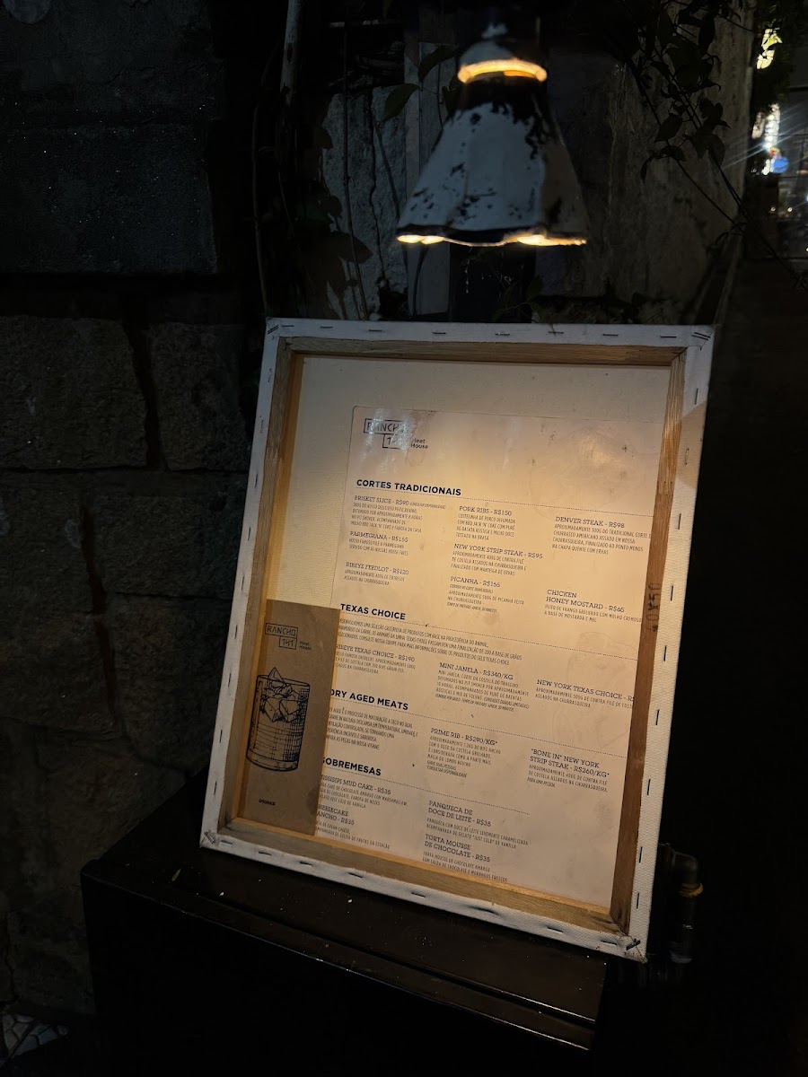 Menu Rancho 141-8